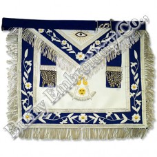 Masonic Regalia Hands Embroidery Bullion Wire Aprons